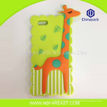 Haute qualité personnalisée nouvelle utilisation oem cute girafe téléphone portable